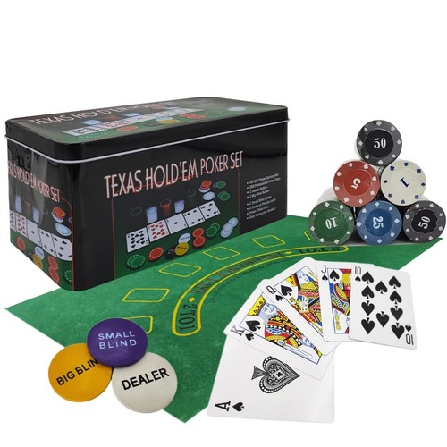 Poker chip set 200 - chip, chips