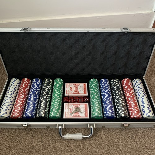 500 poker chips set 12g - 500, with