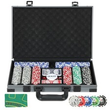 SPORTNOW 400-Piece Poker Chips