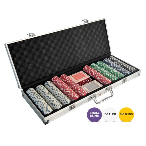 New poker set 500 piece - 500,