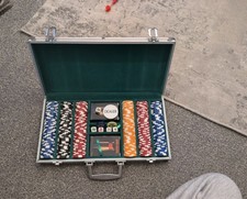 Professional poker game set