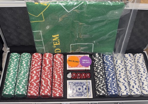 Poker set with casino - poker,