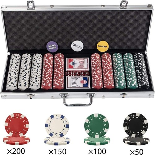 500 pieces texas holdem poker - pieces,