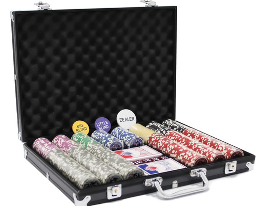 300 piece poker chips set - poker,
